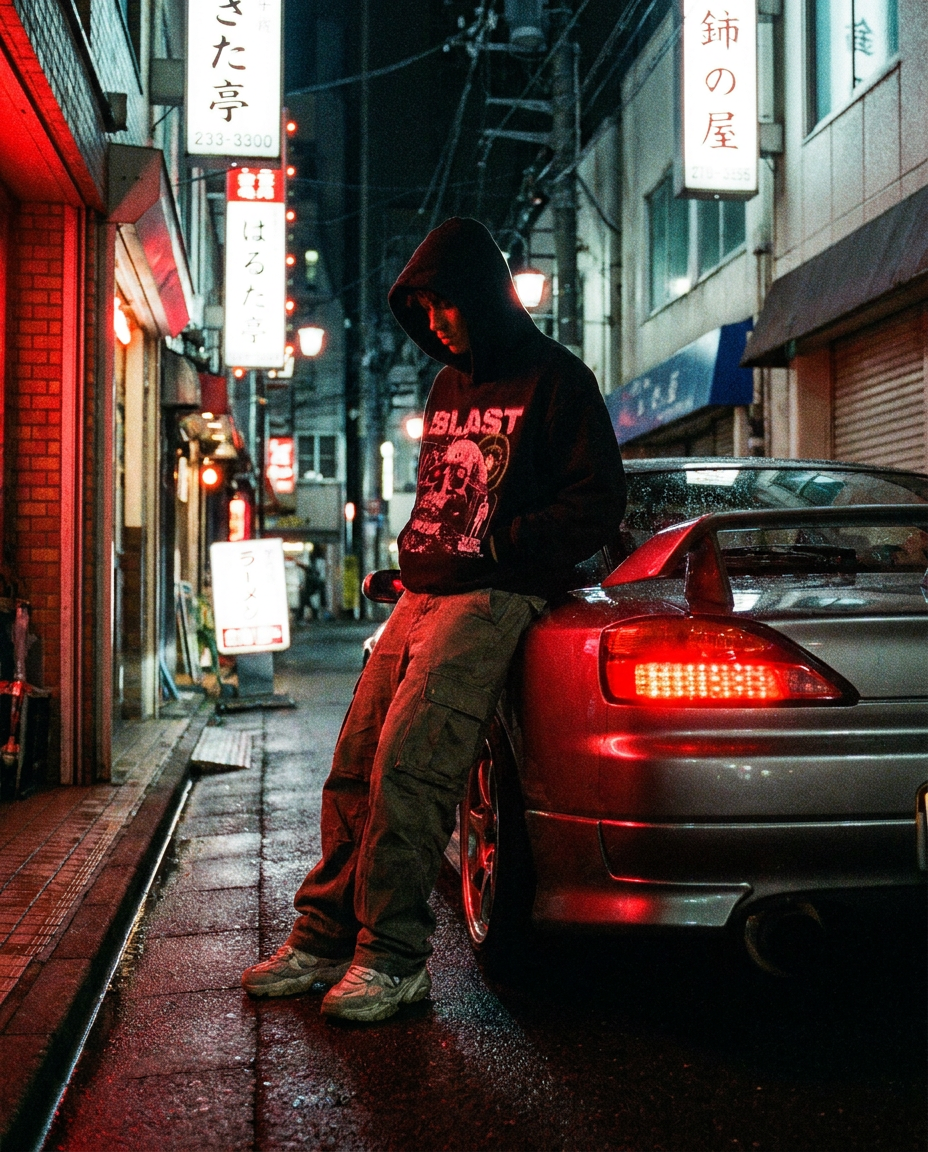 BLAST // SUNFADED HOODIE